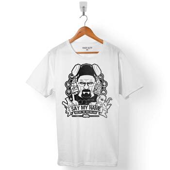 BREAKING BAD SAY MY NAME HEISENBERG ERKEK TİŞÖRT - 1