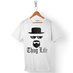 BREAKING BAD THUG LIFE ERKEK TİŞÖRT - 1