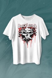 Brock Lesnar Logo WWE UFC Amerikan Güreşi Spor Baskılı Tişört Unisex T-shirt - 1