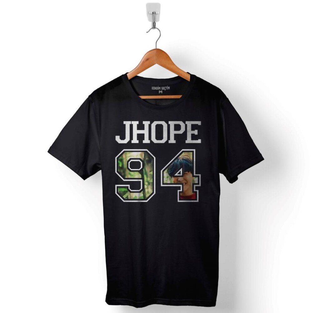 Bts Bangtan Boys J Hope 95 1995 J-Hope Jimin Baskılı Tişört Unisex T-Shirt - 1