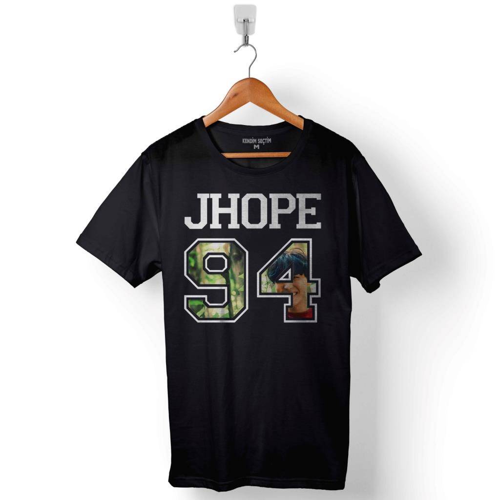Bts Bangtan Boys J Hope 95 1995 J-Hope Jimin Baskılı Tişört Unisex T-Shirt - 1