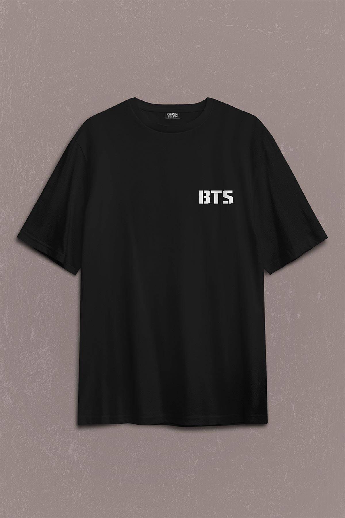 Bts Bangtan Boys Jimin 1995 95 Jhope 94 1994 Sırt Ön Baskılı Oversize Tişört Unisex T-Shirt