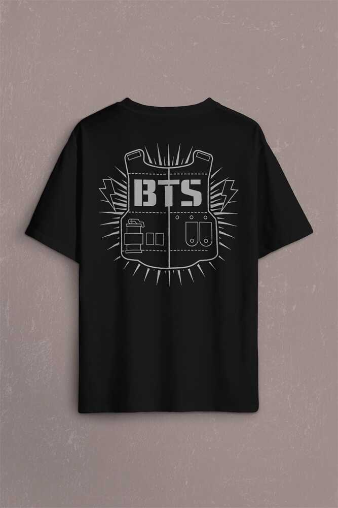 Bts Bangtan Boys Jimin 1995 95 Jhope 94 1994 Sırt Ön Baskılı Oversize Tişört Unisex T-Shirt - 2