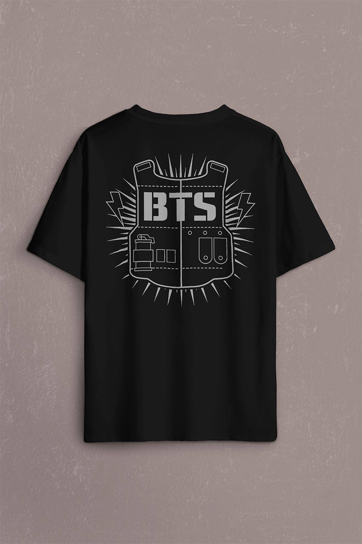 Bts Bangtan Boys Jimin 1995 95 Jhope 94 1994 Sırt Ön Baskılı Oversize Tişört Unisex T-Shirt (1)