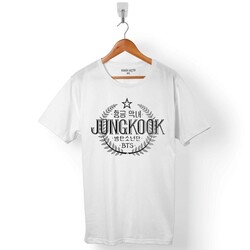 BTS BANGTAN BOYS JUNKOOK 97 LOGO ERKEK TİŞÖRT - 1