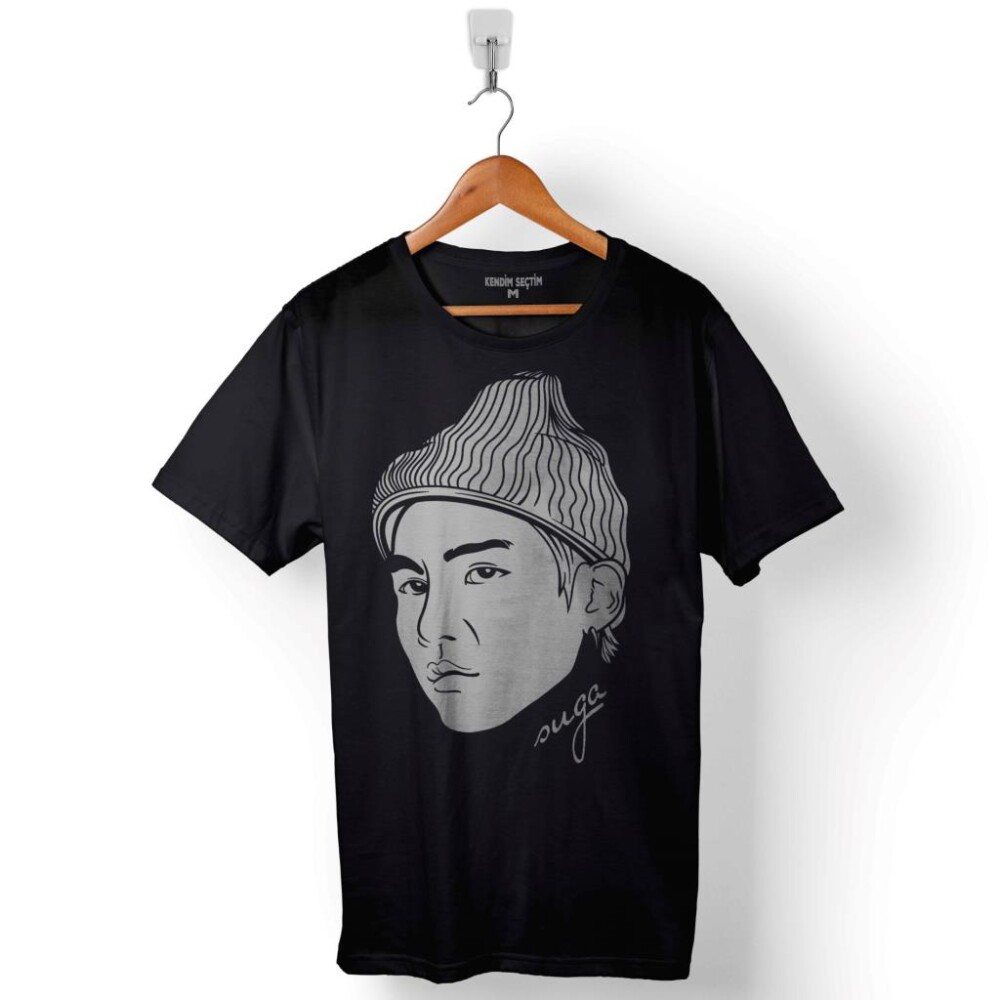 Bts Bangtan Boys Read Suga Logo Baskılı Tişört Unisex T-Shirt - 1