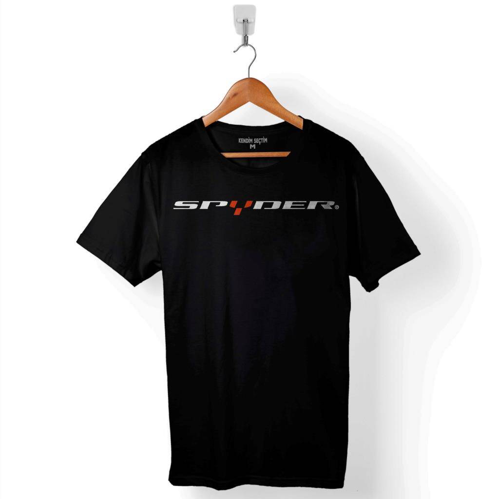 Can-Am Spyder Bombardıier Roadster Örümcek Baskılı Tişört Unisex T-Shirt - 1