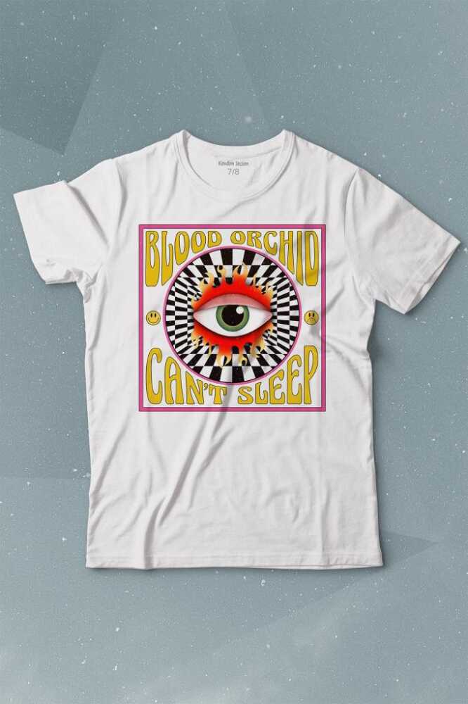 Can't Sleep Urban Street Sokak Wear Baskılı Tişört Çocuk T-shirt - 1