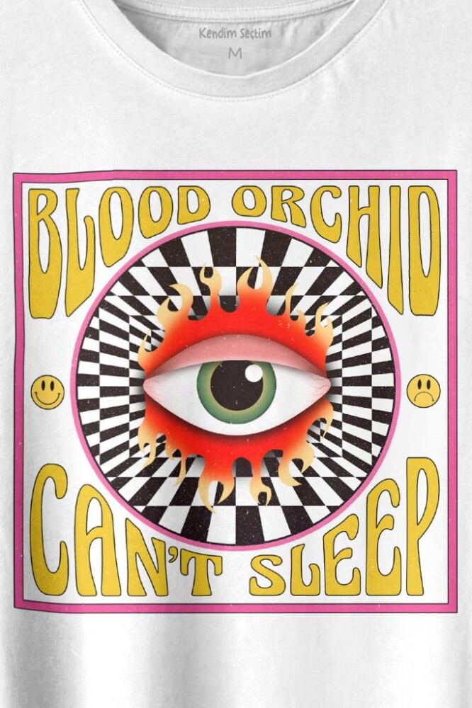 Can't Sleep Urban Street Sokak Wear Baskılı Tişört Unisex T-shirt - 2