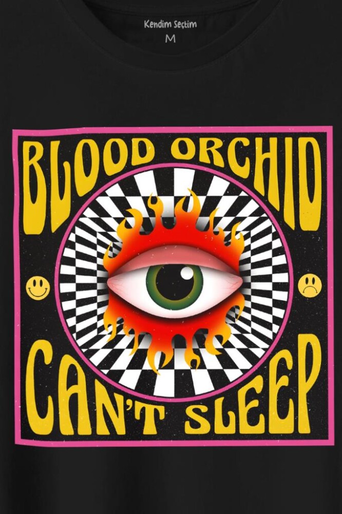 Can'T Sleep Urban Street Sokak Wear Baskılı Tişört Unisex T-Shirt - 2
