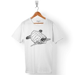 CARETTA CARETTA KAPLUMBAĞA DALYAN İZTUZU TURTLES 2 ERKEK TİŞÖRT - 1