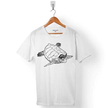 CARETTA CARETTA KAPLUMBAĞA DALYAN İZTUZU TURTLES 2 ERKEK TİŞÖRT - 1