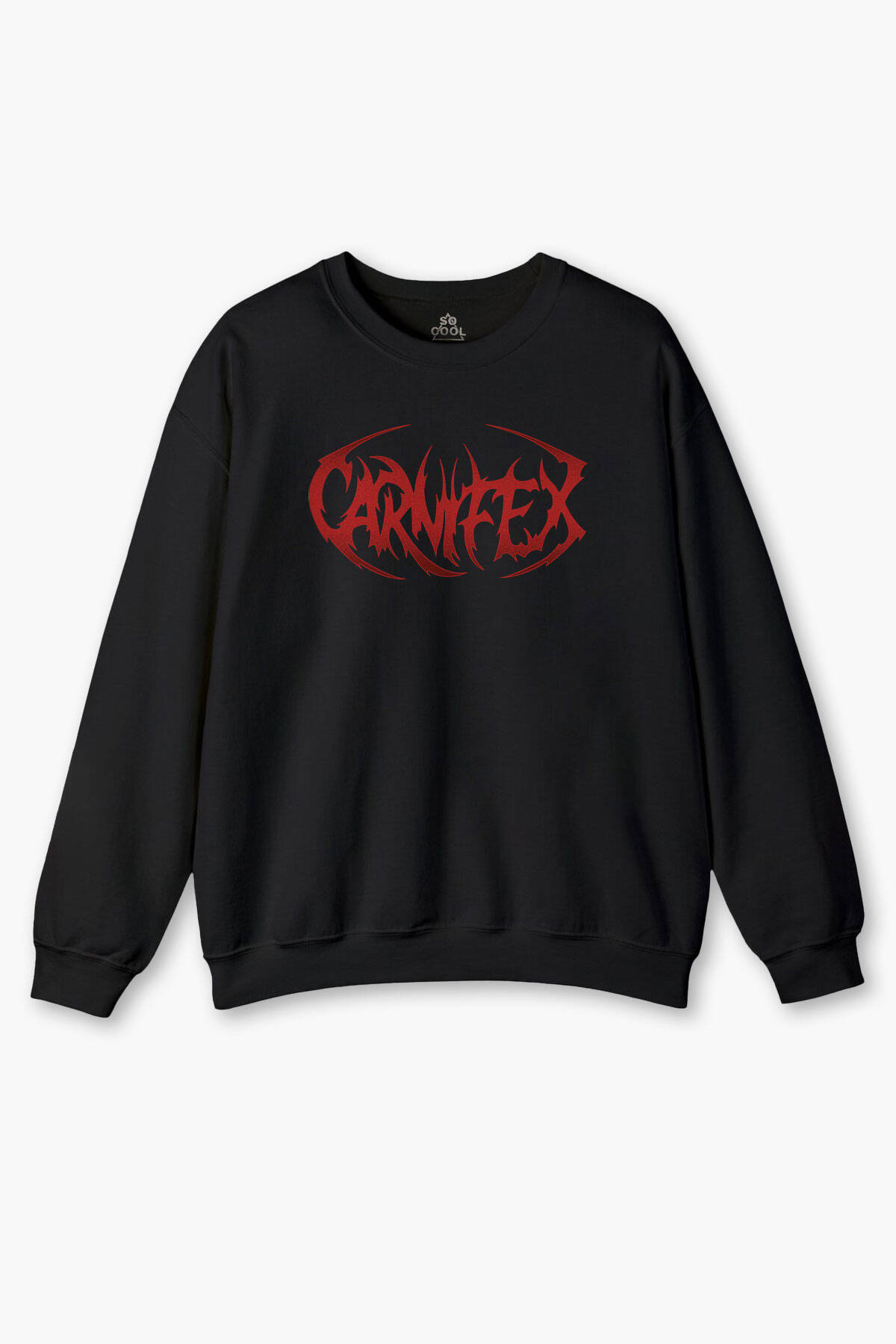 Carnifex Baskılı Sweatshirt Metal Music Unisex Regular Fit Siyah Sweat - 1