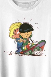 Cedric Chen Cauvin Skate Baskılı Tişört Unisex T-shirt - 2