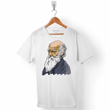 CHARLES DARWIN EVRİM TÜRLERİN KÖKENİ EVOLUTION ERKEK TİŞÖRT - 1