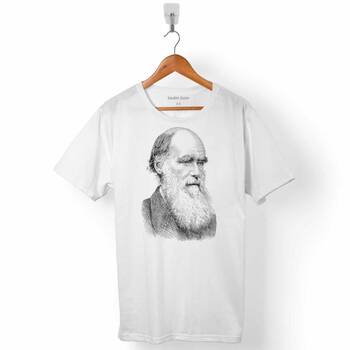 CHARLES DARWIN EVRİM TÜRLERİN KÖKENİ EVOLUTION ERKEK TİŞÖRT - 1