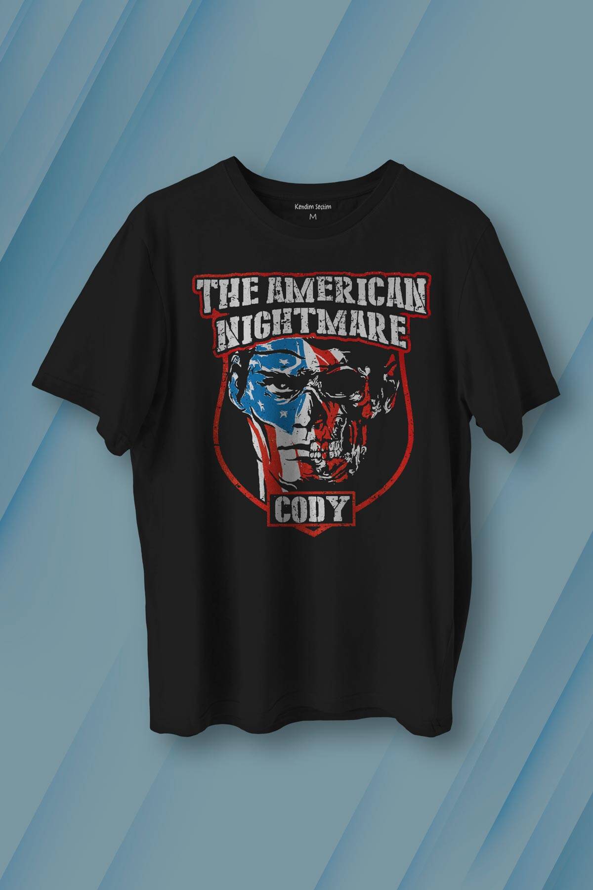 Cody Rhodes Nightmare Family Wwe Amerikan Güreşi Gym Body Baskılı Tişört Unisex T-shirt - 1