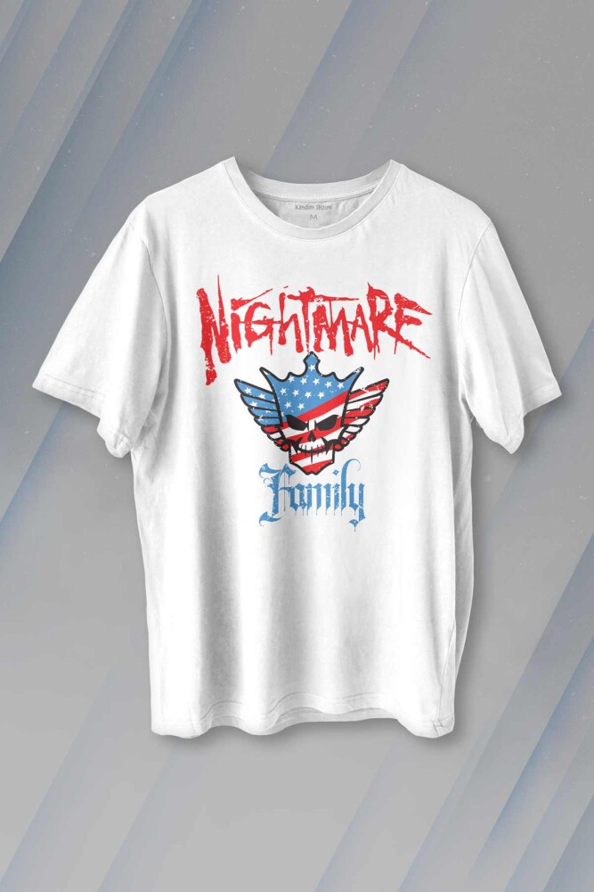Cody Rhodes Nightmare Family Wwe Amerikan Güreşi Gym Body Baskılı Tişört Unisex T-shirt - KENDİM SEÇTİM