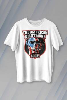 Cody Rhodes Nightmare Family Wwe Amerikan Güreşi Gym Body Baskılı Tişört Unisex T-shirt - 1