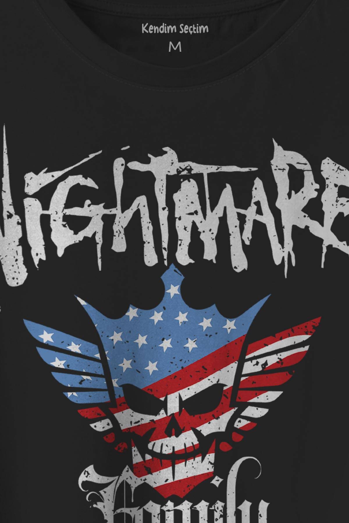 Cody Rhodes Nightmare Family Wwe Amerikan Güreşi Gym Body Baskılı Tişört Unisex T-shirt (1)