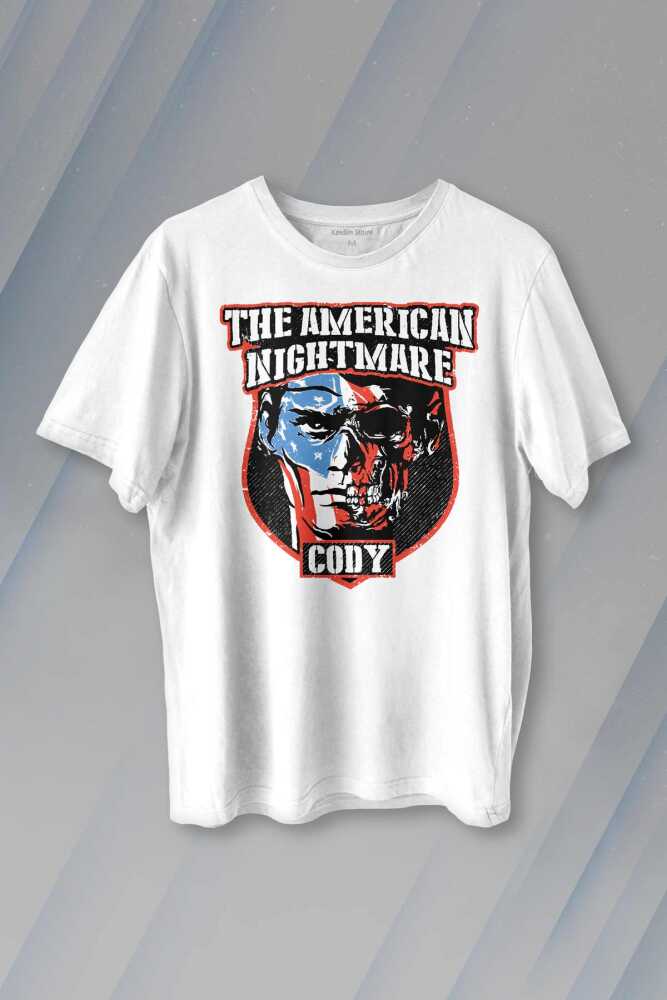 Cody Rhodes Nightmare Family Wwe Amerikan Güreşi Gym Body Baskılı Tişört Unisex T-shirt - 1