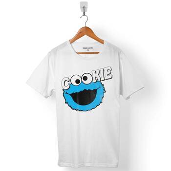 COOKIE KURABİYE CANAVARI SUSAM SOKAĞI ERKEK TİŞÖRT - 1