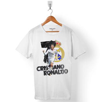 CRİSTİANO RONALDO CR7 JUVENTUS ALTIN TOP BALLON D'OR ERKEK TİŞÖRT - 1