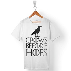 CROWS BEFORE HOES GAME OF THRONES ERKEK TİŞÖRT - 1