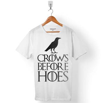 CROWS BEFORE HOES GAME OF THRONES ERKEK TİŞÖRT - 1
