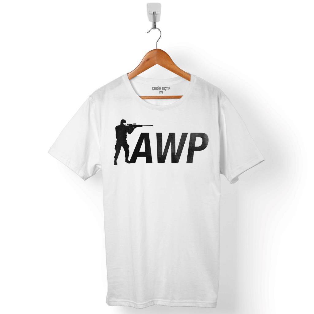 CS GO AWP TEAM COUNTER STRIKE SOURCE ERKEK TİŞÖRT - 1