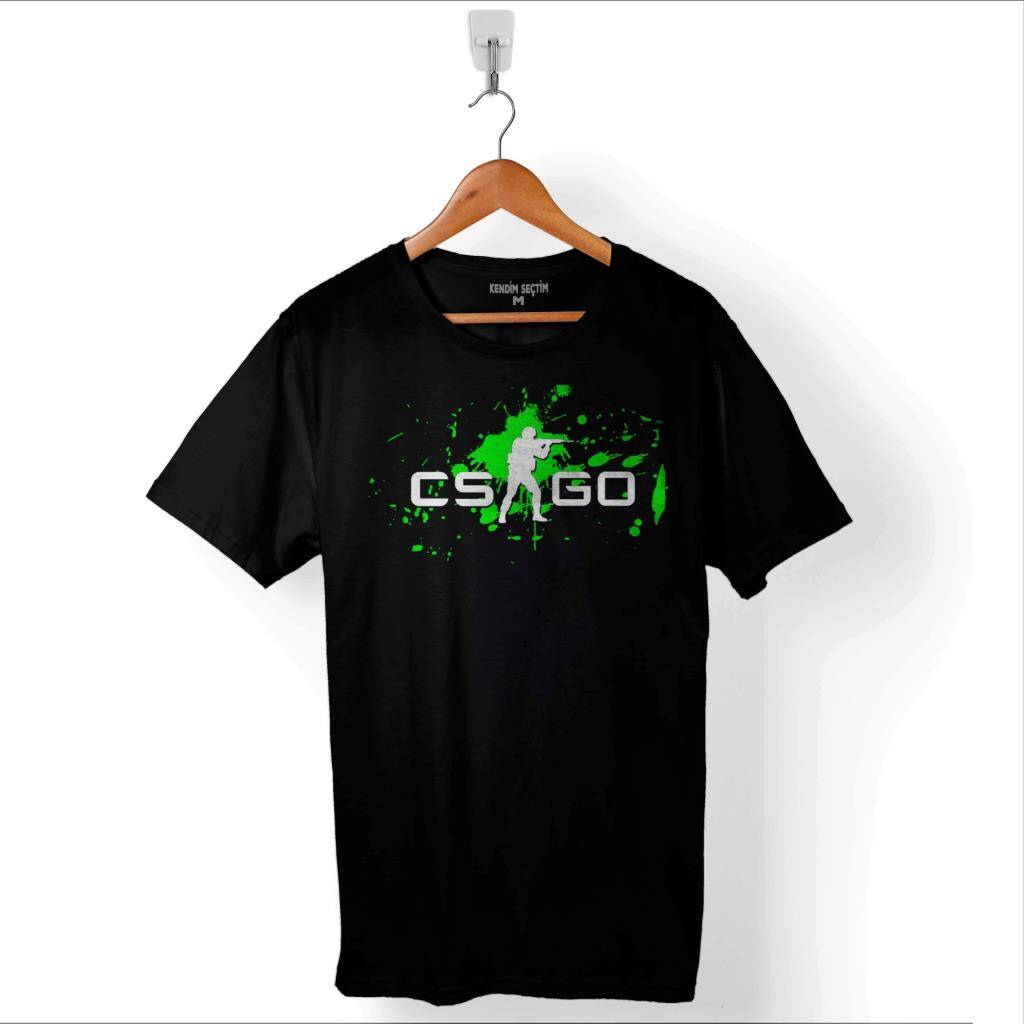 Cs Go Csgo Counter Strike Global Offensıve Baskılı Tişört Unisex T-Shirt - 1
