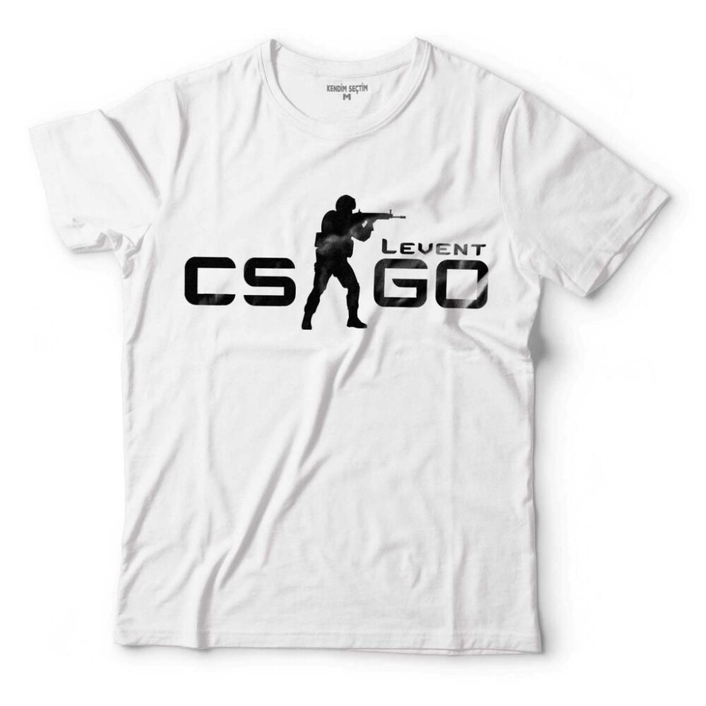 CSGO CS GO COUNTER STRİKE KİŞİYE ADINIZA ÖZEL İSİMLİ ÇOCUK TİŞÖRT - 1