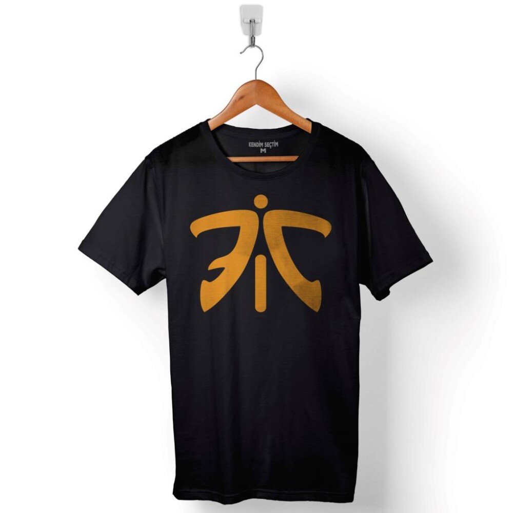 Csgo Cs Go Fnatic Team Logo Counter Strike Baskılı Tişört Unisex T-Shirt - 1