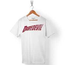 DAREDEVIL DD DARE DEVIL LOGO ERKEK TİŞÖRT - 1