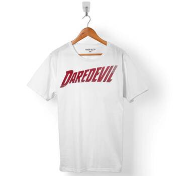 DAREDEVIL DD DARE DEVIL LOGO ERKEK TİŞÖRT - 1