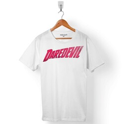 DAREDEVIL DD DARE DEVIL LOGO ERKEK TİŞÖRT - 1