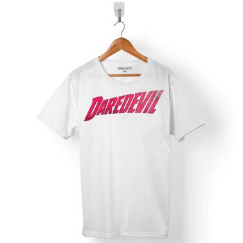 DAREDEVIL DD DARE DEVIL LOGO ERKEK TİŞÖRT - 1