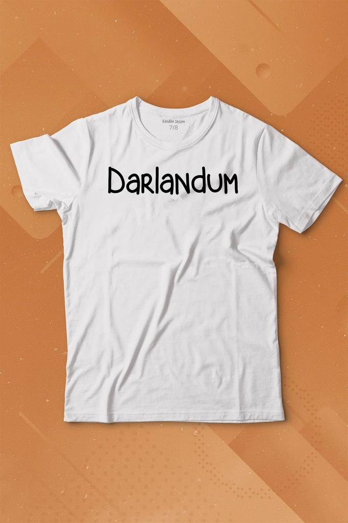 Darlandum Darlandım Dar Lan Dum Karadeniz Trabzon Baskılı Tişört Çocuk T-shirt - 1