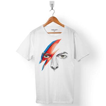 DAVID BOWIE BLACKSTAR BLACK STAR ERKEK TİŞÖRT - 1