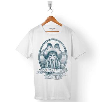 DAVY JONES DO YOU FEAR DEATH KARAYİP KORSANLARI ERKEK TİŞÖRT - 1