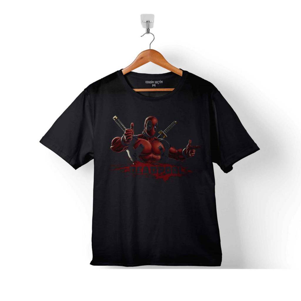 DEADPOOL 1 2 3 LOGO DEAD POOL 5 ÇOCUK TİŞÖRT - 1