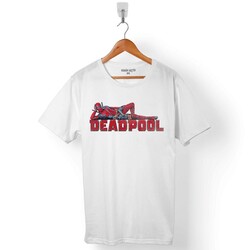 DEADPOOL 1 2 3 LOGO ERKEK TİŞÖRT - 1