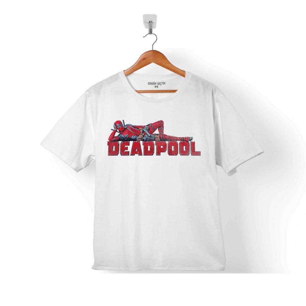 DEADPOOL LOGO DEAD POOL Film Movie Baskılı ÇOCUK TİŞÖRT - 1