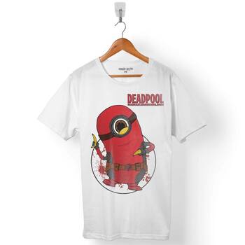 DEADPOOL MINION MİNYONLAR ERKEK TİŞÖRT - 1