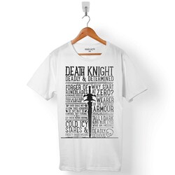 DEATH KNIGHT WORLD OF WAR 1 2 3 DEADLY ERKEK TİŞÖRT - 1