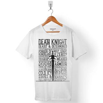 DEATH KNIGHT WORLD OF WAR 1 2 3 DEADLY ERKEK TİŞÖRT - 1