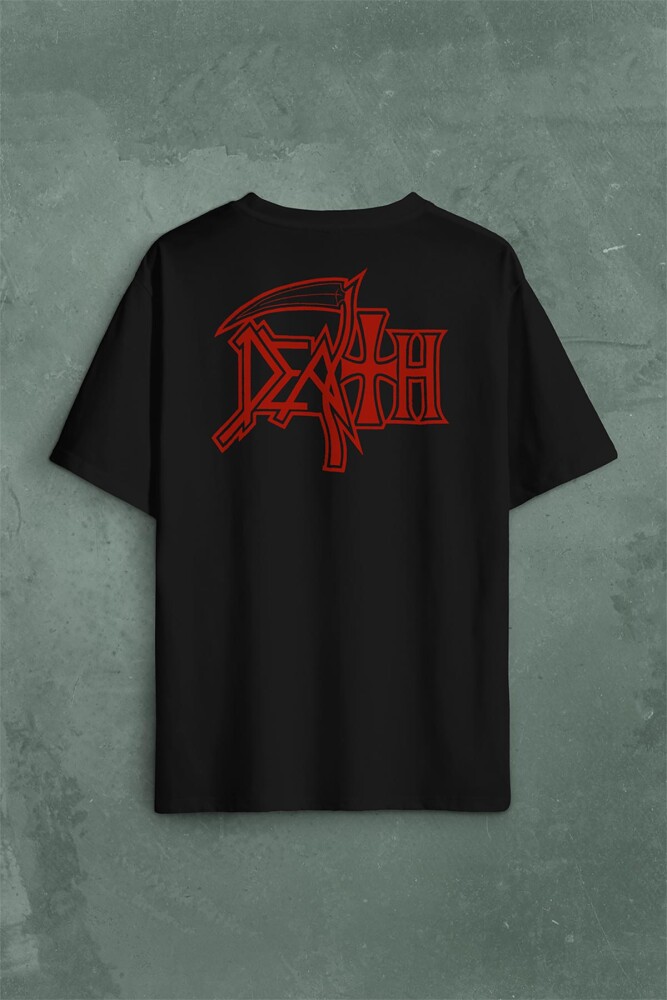 Death Life Will Never Last Metal Band Metallica Sırt Ön Baskılı Oversize Tişört Unisex T-Shirt - 2