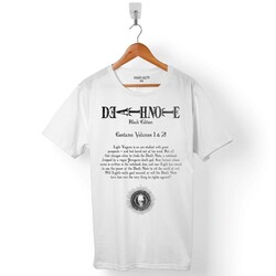 DEATH NOTE BLACK EDITION ÖLÜM OYUNU ERKEK TİŞÖRT - 1