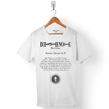 DEATH NOTE BLACK EDITION ÖLÜM OYUNU ERKEK TİŞÖRT - 1