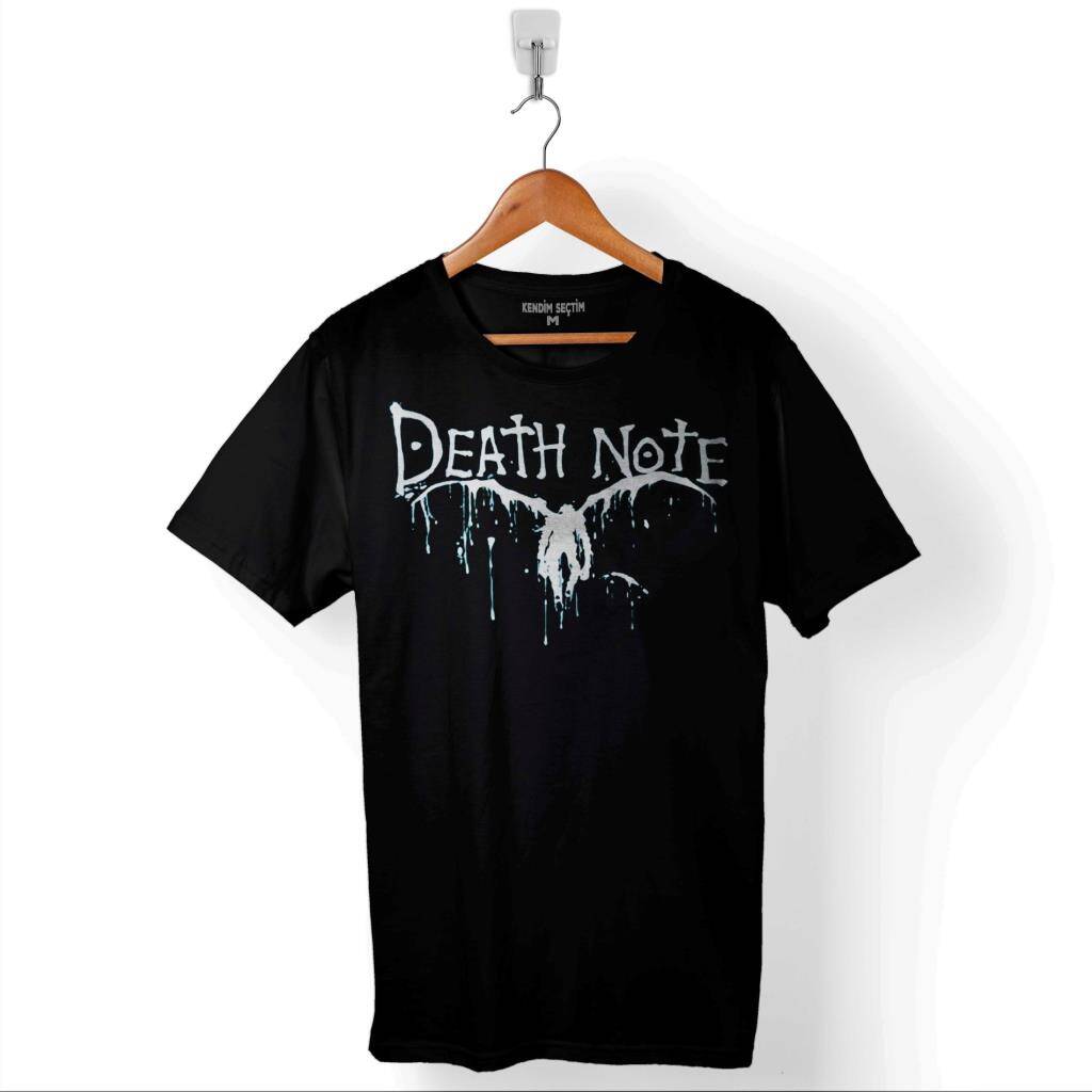 Death Note Oyun Ölüm Notu Baskılı Tişört Unisex T-Shirt - 1